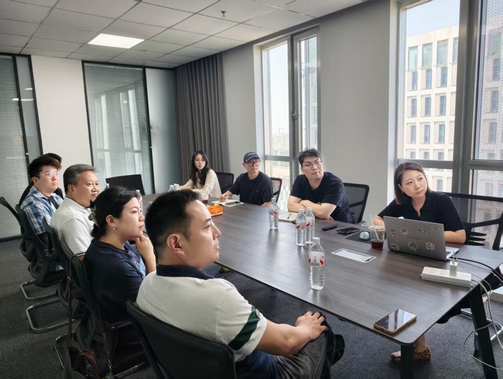 影视艺术学院赴禄明映画交流，共探 AI 影视校企合作